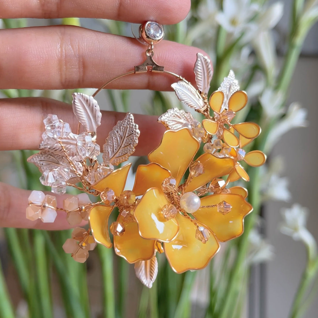 Luxury & Beautiful Serena Handmade Antique Earrings