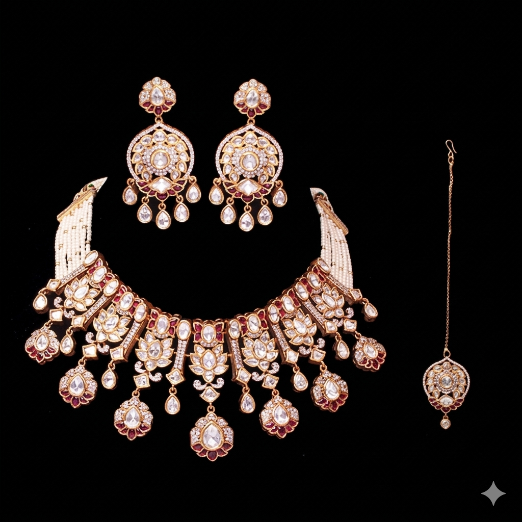 Beautiful Akansha Antique Choker Set