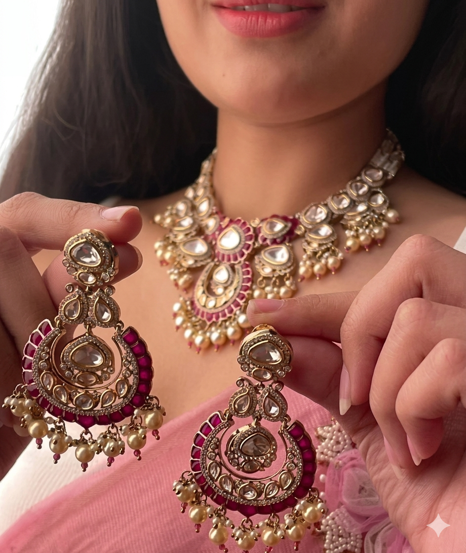 Luxury & Beautiful Riya Choker Set
