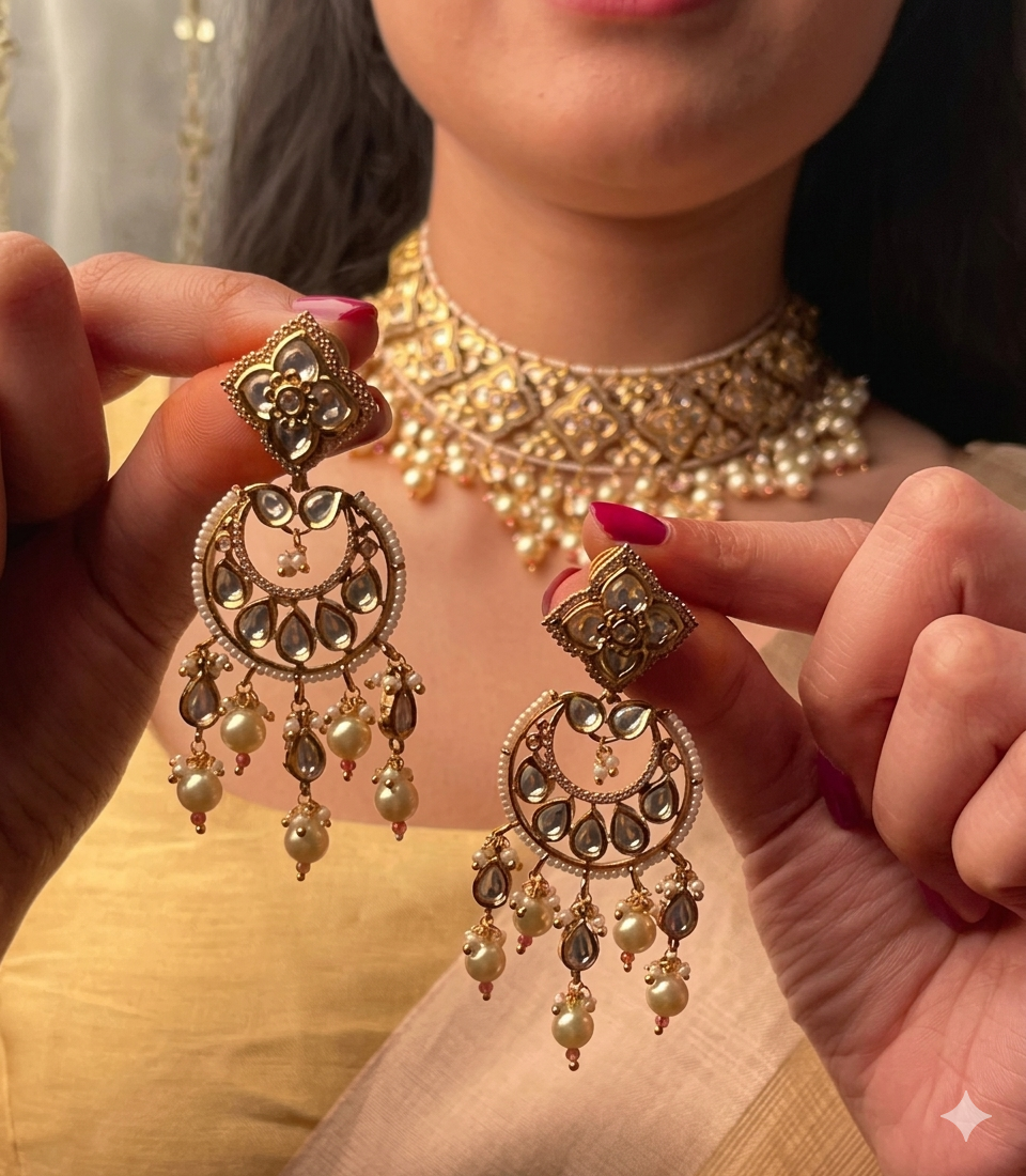 Beautiful Srishti Necklace Choker Set