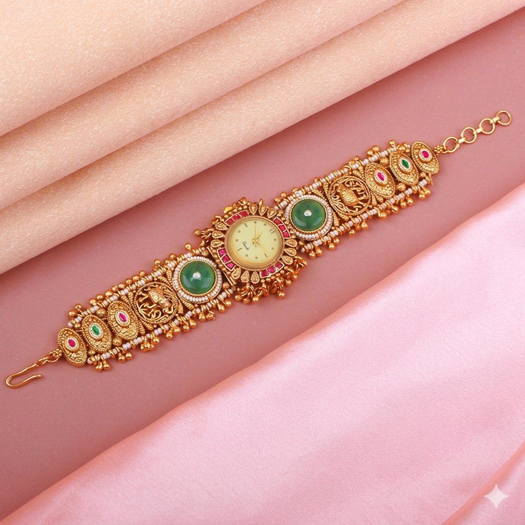 Beautiful Kashmiri Meher Bracelet Watch