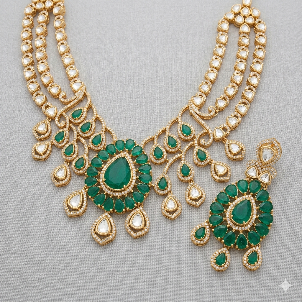 Luxury & Beautiful Alice Antique Necklace Set