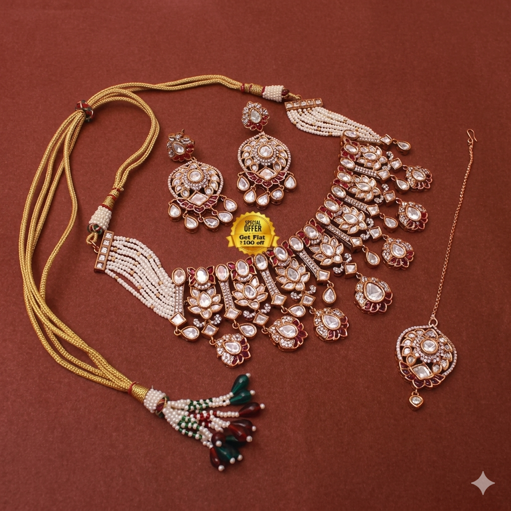 Beautiful Akansha Antique Choker Set