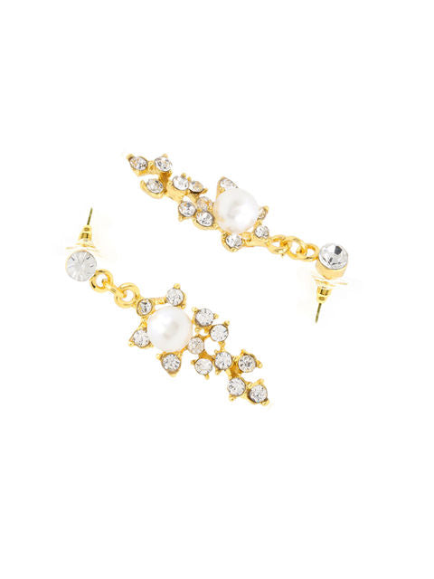 Luxury Mystic Cascade Pearl Necklace Set