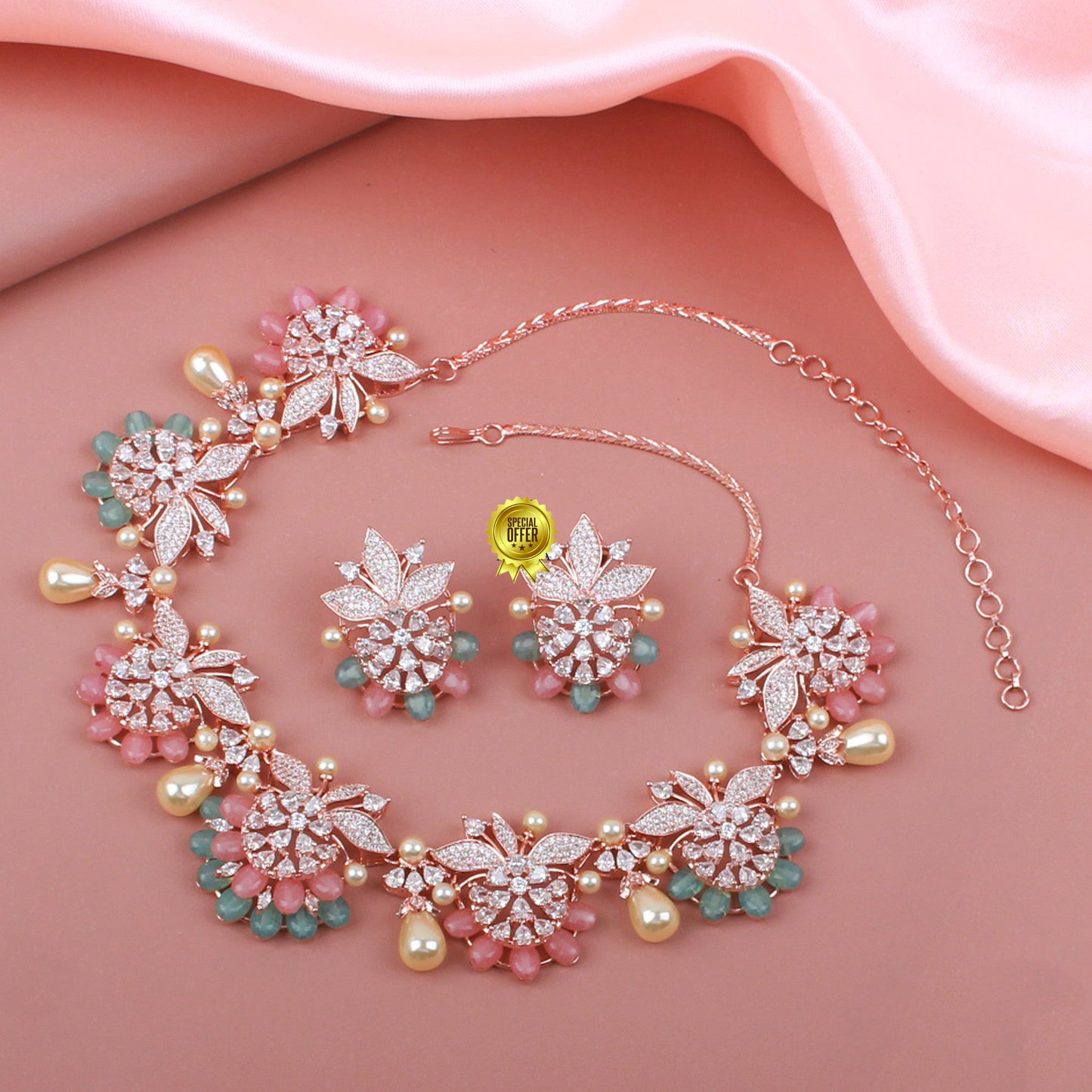 Luxury & Beautiful Juliet Designer Necklace Set