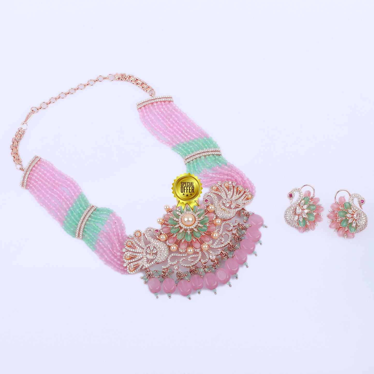 Luxury & Beautiful Arabelle Antique Necklace Set