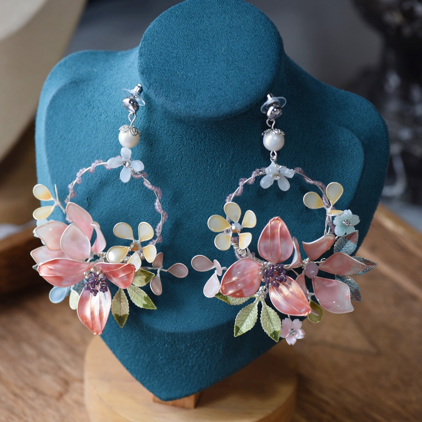 Luxury & Beautiful Ayla Handmade Antique Earrings