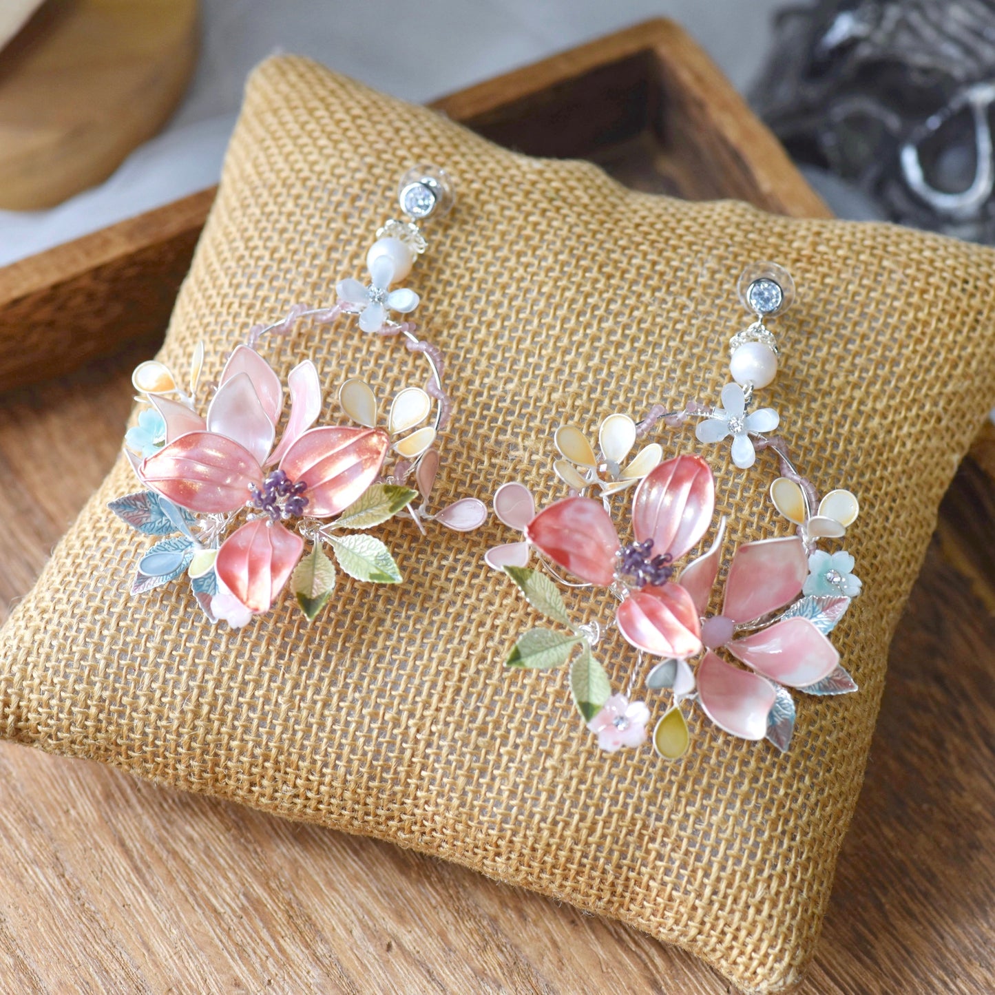 Luxury & Beautiful Ayla Handmade Antique Earrings