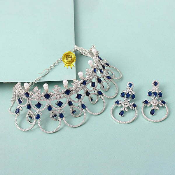 Luxury & Fashionable Starburst Designer Choker Set