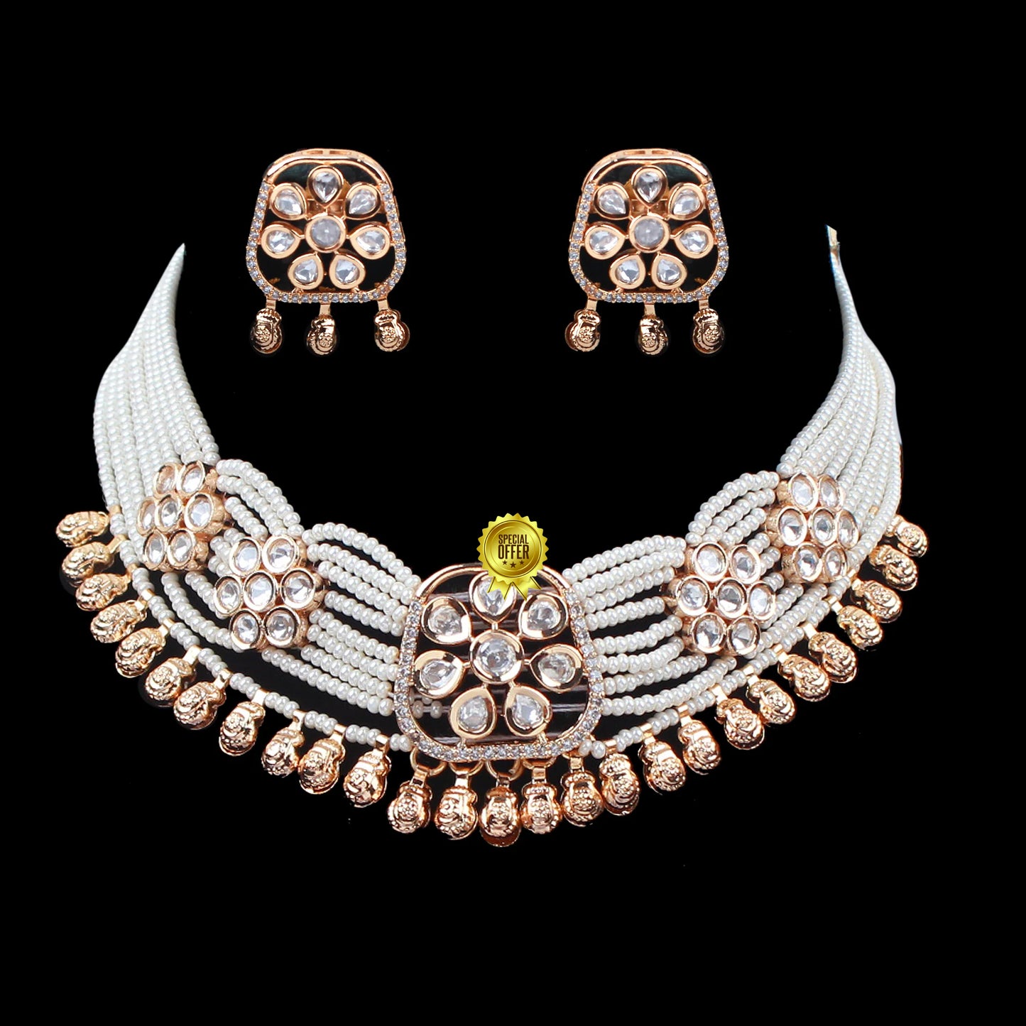 Luxury & Beautiful Kayla Antique Necklace Set