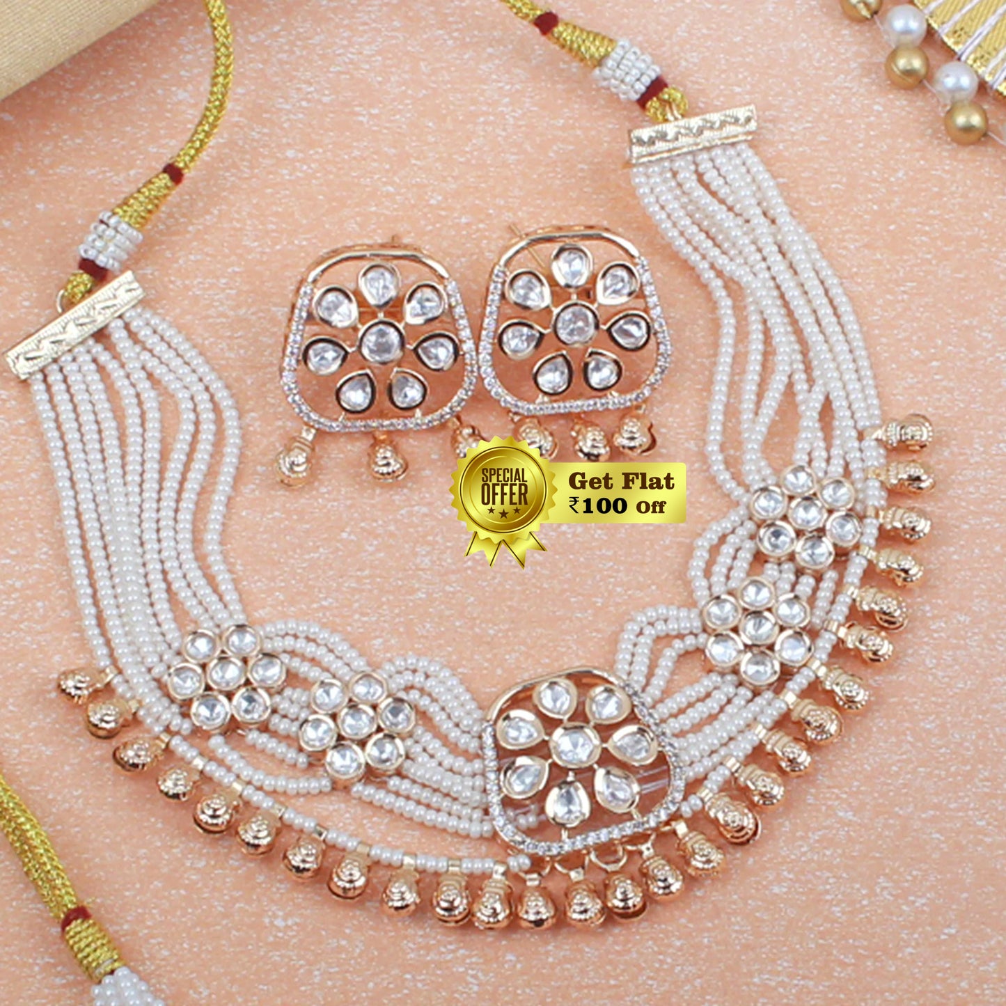 Luxury & Beautiful Kayla Antique Necklace Set