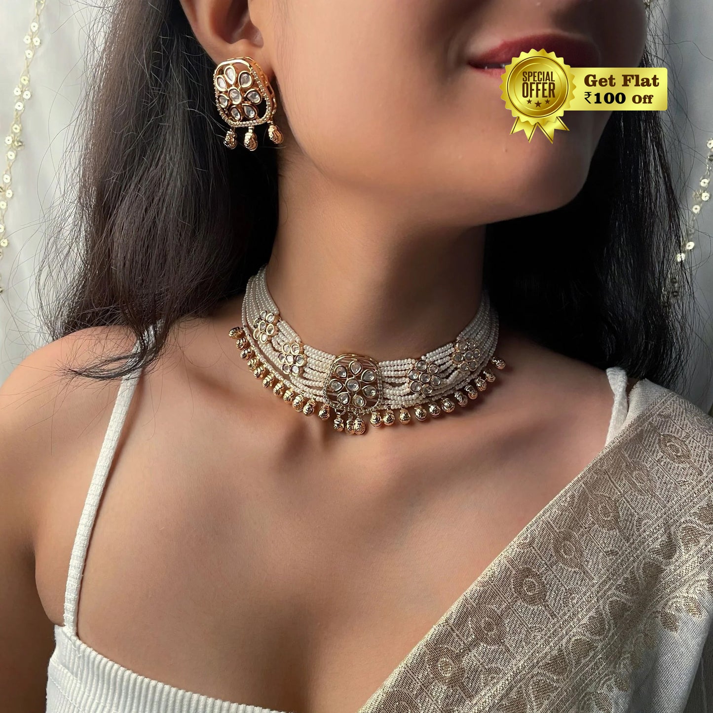 Luxury & Beautiful Kayla Antique Necklace Set